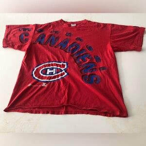 Vintage Montreal Canadiens Starter t-shirt
